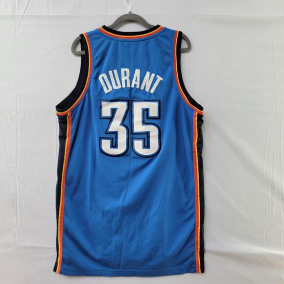COPY - Adidas Blue Jersey NBA Oklahoma City OKC Thunder Kevin Durant Size M - F… - Picture 3 of 16